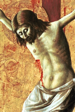 Crocifissione di Cristo con la Madonna, San Giovanni evangelista, Santa Maria Maddalena e angeli della Passione